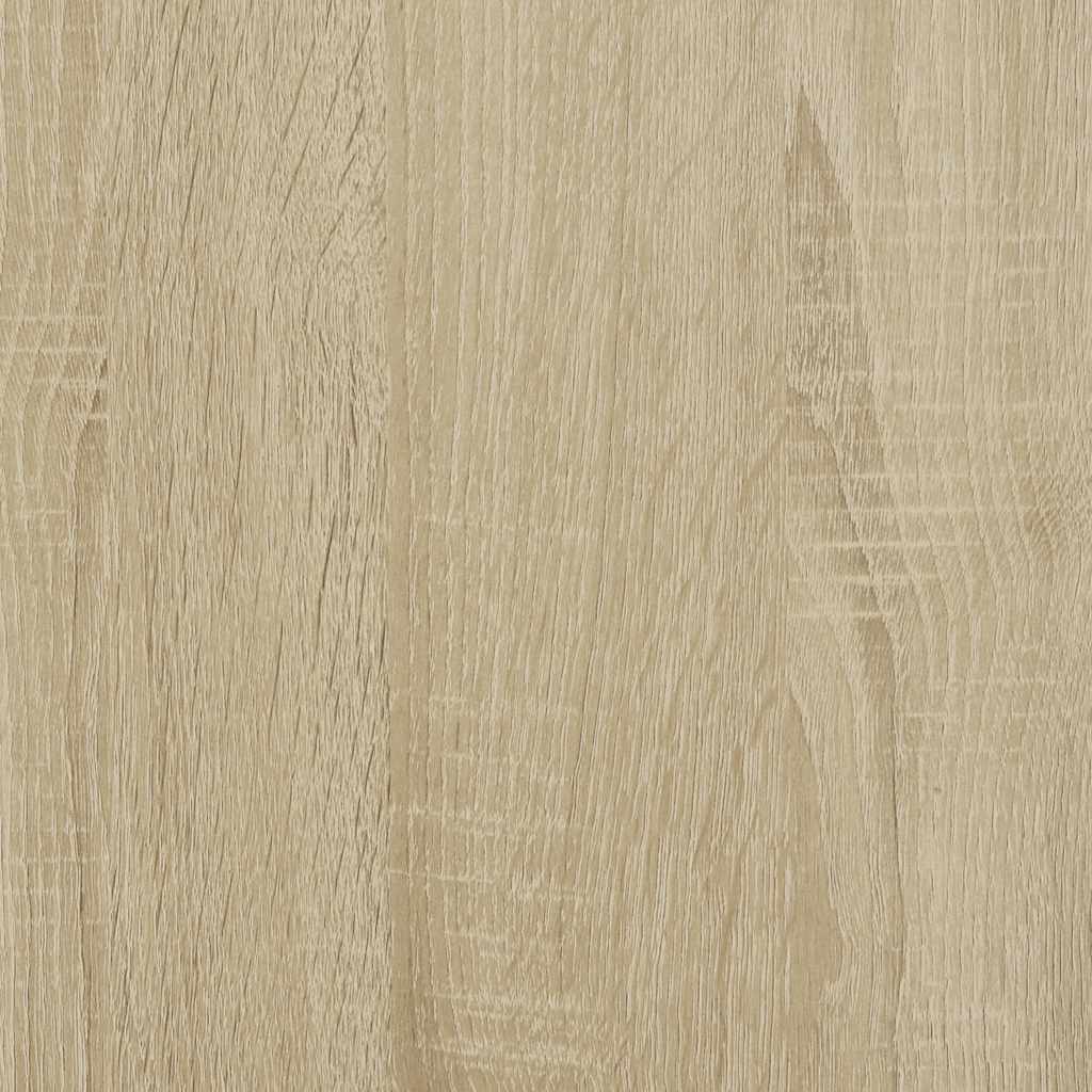 vidaXL 3 Piece Bathroom Furniture Set Sonoma Oak Engineered Wood 5