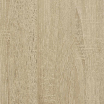 vidaXL 3 Piece Bathroom Furniture Set Sonoma Oak Engineered Wood 5