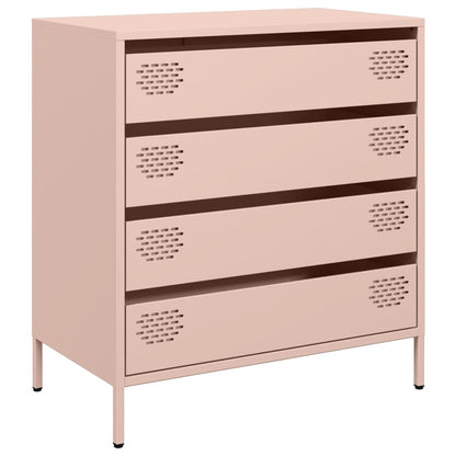 Sideboard 68x39x73,5 cm Cold-rolled Steel Pink