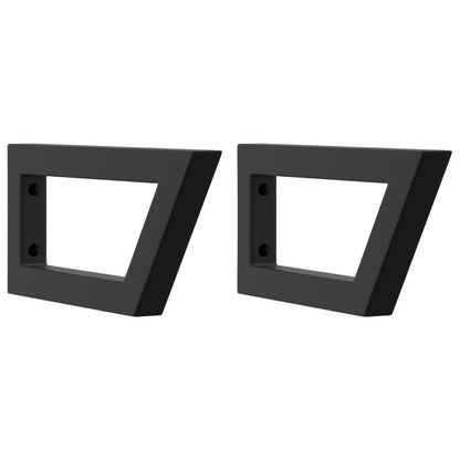vidaXL Basin Shelf Wall Mounted Steel and Solid Wood Acacia 5