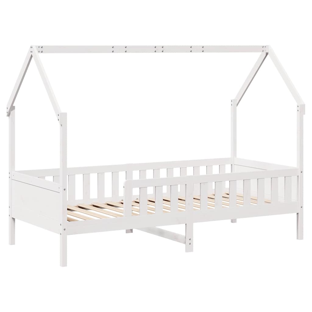 vidaXL Kids Bed Frame with Drawers without Mattress 80x200 cm Solid Wood 5