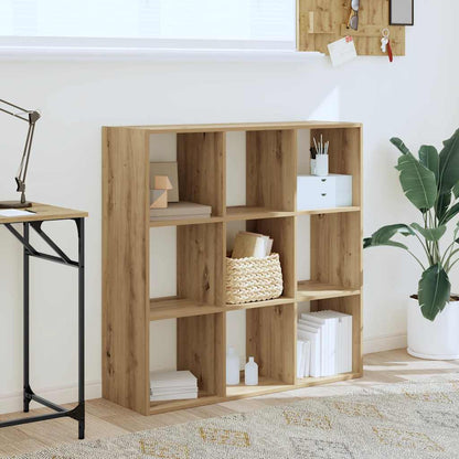 Bookcase 68,5x32x68,5 cm Engineered Wood Oak 102 cm 102 cm