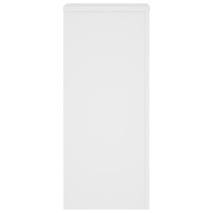 Plant Stands 2 pcs Engineered wood Width 30 cm White 70 cm