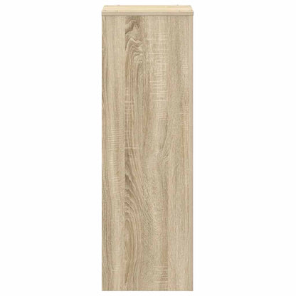 Plant Stand 33x33x100 cm Engineered Wood Sonoma oak