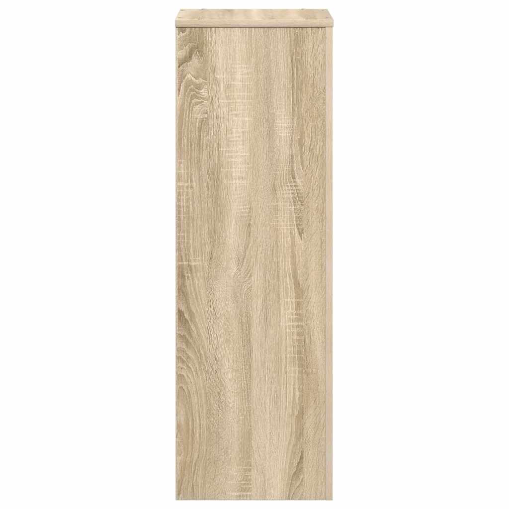 Plant Stand 33x33x100 cm Engineered Wood Sonoma oak