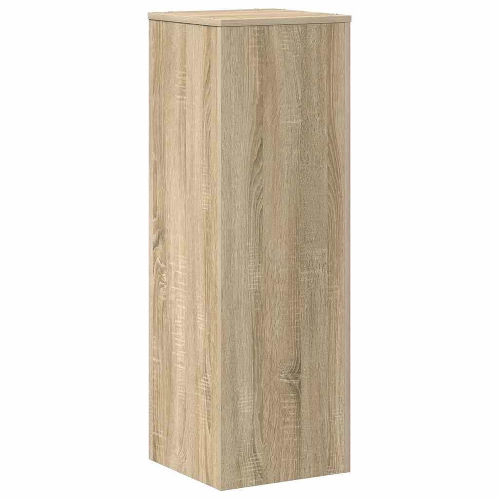 Plant Stand 33x33x100 cm Engineered Wood Sonoma oak
