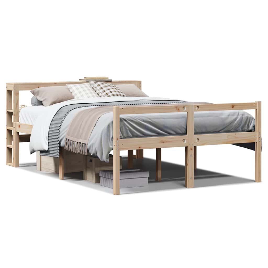 vidaXL Senior Bed with Headboard without Mattress 160x200 cm 2