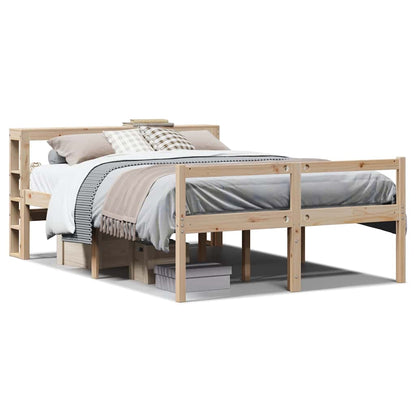 vidaXL Senior Bed with Headboard without Mattress 160x200 cm 2