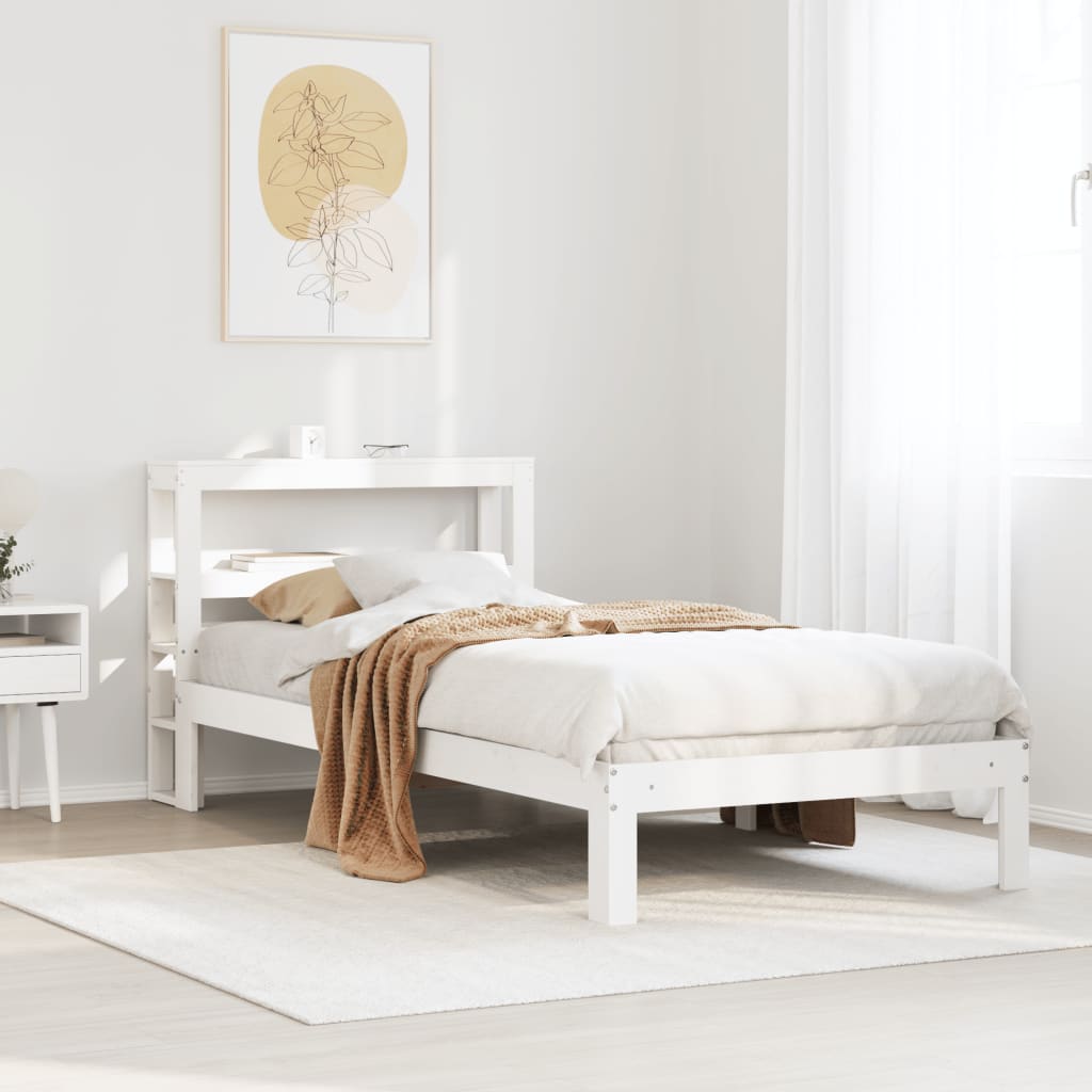 vidaXL Bed Frame with Headboard without Mattress