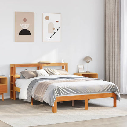 vidaXL Bed Frame with Headboard without Mattress