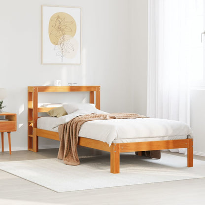 vidaXL Bed Frame with Headboard without Mattress