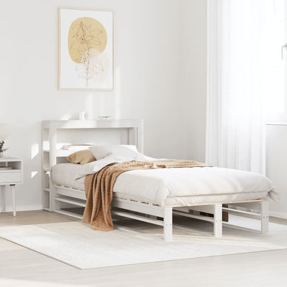 vidaXL Bed Frame without Mattress Solid Wood Pine Length 190 cm