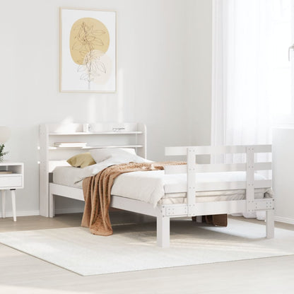 vidaXL Bed Frame with Headboard without Mattress