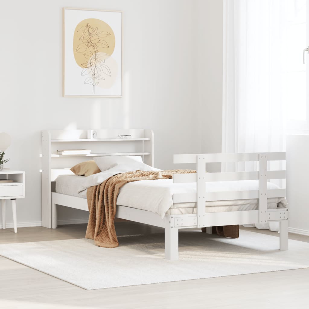 vidaXL Bed Frame with Headboard without Mattress