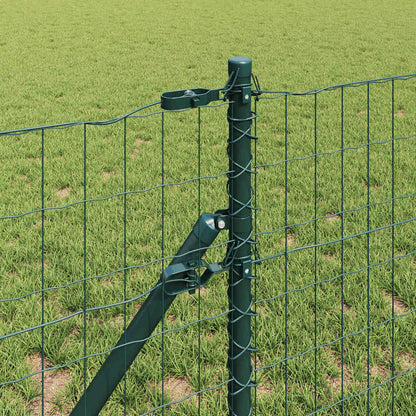 Euro Fence 50 x 0.4 m PVC-Coated Steel Mesh Ground Fix Green 0.4 m 50 x 100 mm mesh