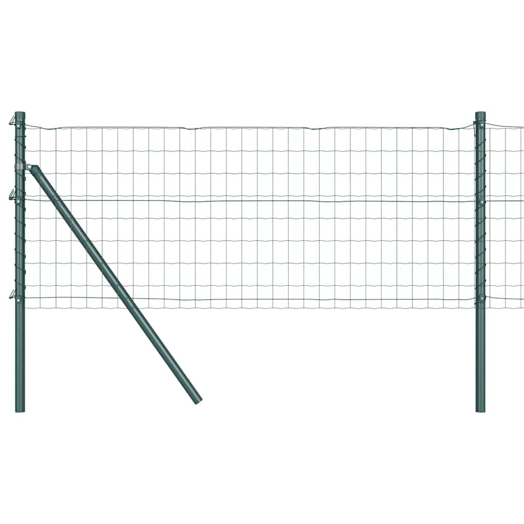 Euro Fence 50 x 0.4 m PVC-Coated Steel Mesh Ground Fix Green 0.4 m 50 x 100 mm mesh