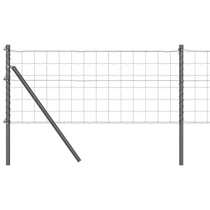 Euro Fence 10 x 1 m PVC-Coated Steel Mesh Ground Fix Grey mesh Size 100 x 100 mm mesh 0.8 m