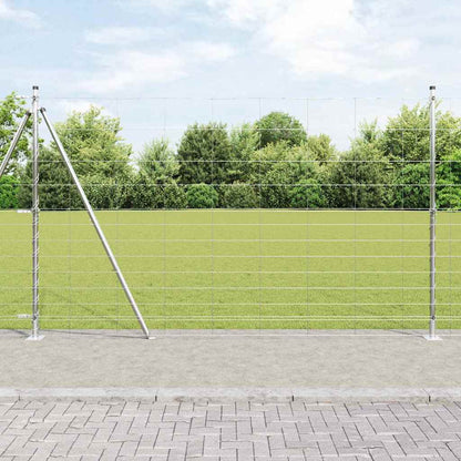 Welded Wire Fence with Concrete Base 50 x 1.5 m Concrete base fix Length 50 m Height 1.5 m 30 cm (13 wires)