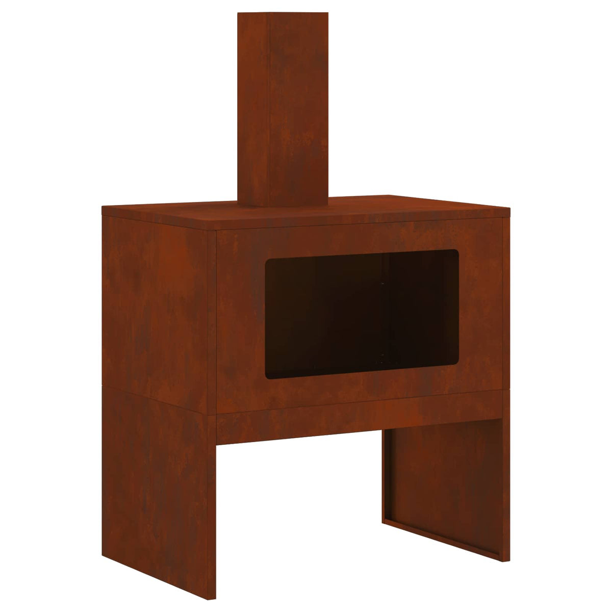 Fire Pit Rusty Weathering Steel Weathered steel/brown 60 cm 40 cm
