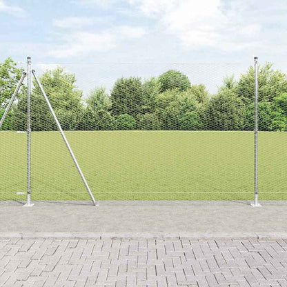 Hexagonal Fence with Concrete Base 50 x 1 m Length 50 m Galvanised steel Mesh size 25 mm mesh 1.6 m