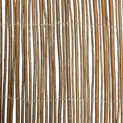 vidaXL Willow Fence 180 x 500 cm Willow Natural 4