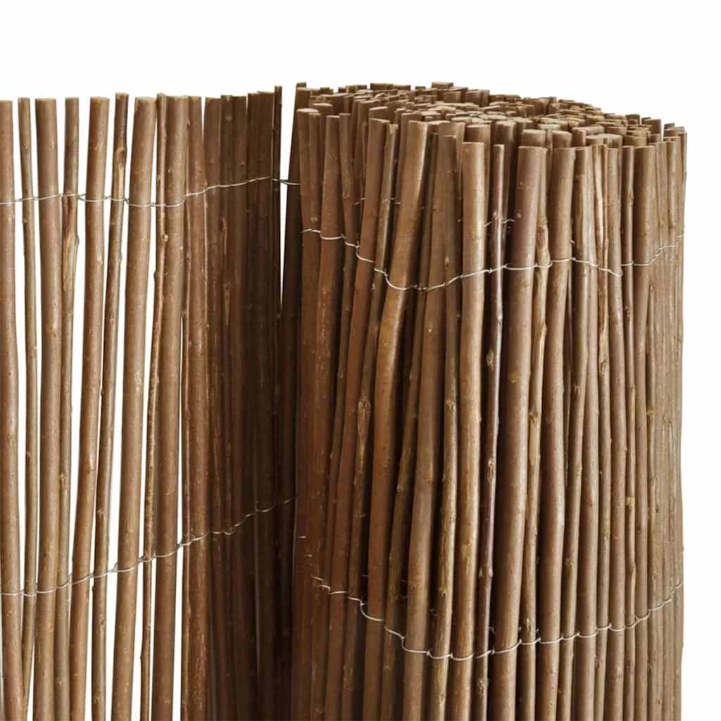 vidaXL Willow Fence 180 x 500 cm Willow Natural 5