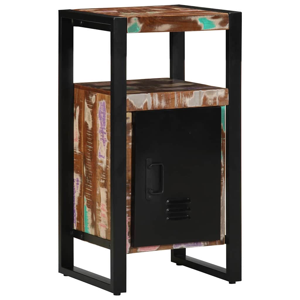 vidaXL Bathroom Furniture Set 2 pcs Multicolour and Black 5