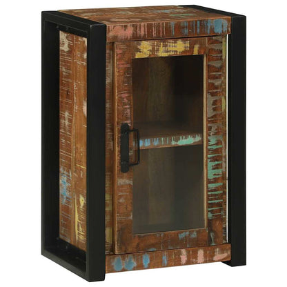 vidaXL Bathroom Furniture Set 3 pcs Multicolour Solid Reclaimed Wood 6