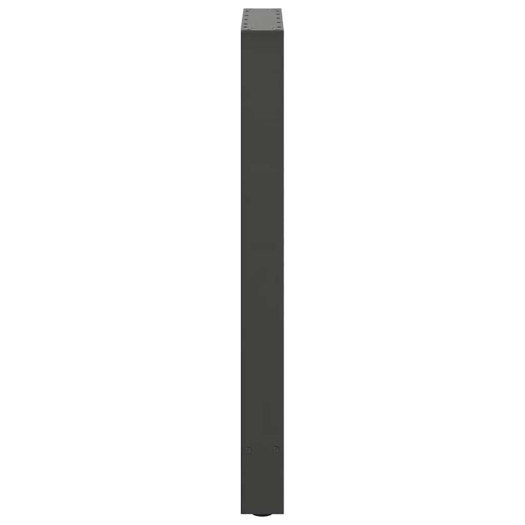 Bar Table Legs 2 pcs Steel Anthracite 40 x (90-91) cm