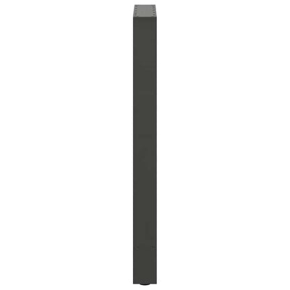 Bar Table Legs 2 pcs Steel Anthracite 40 x (90-91) cm