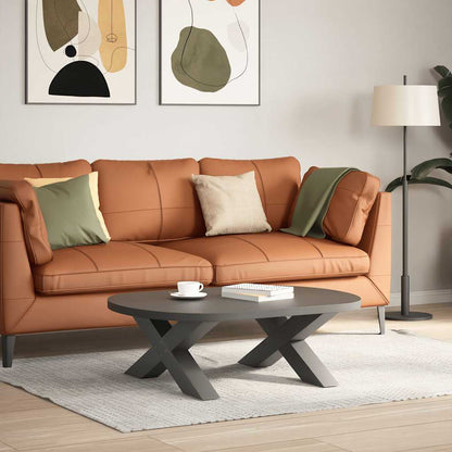 Coffee Table Legs X-Shaped 70x(30-31) Steel 2 pcs Anthracite 70 x (30-31) cm (80 mm)