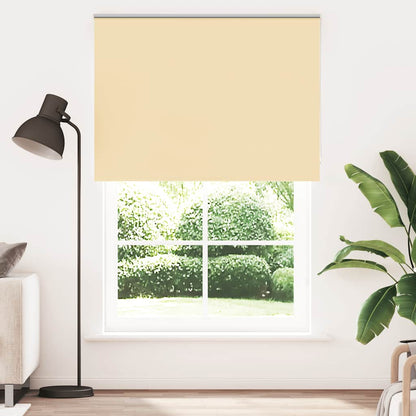 vidaXL Roller Blind Blackout 105x210 cm Fabric Width 100.7 cm Beige