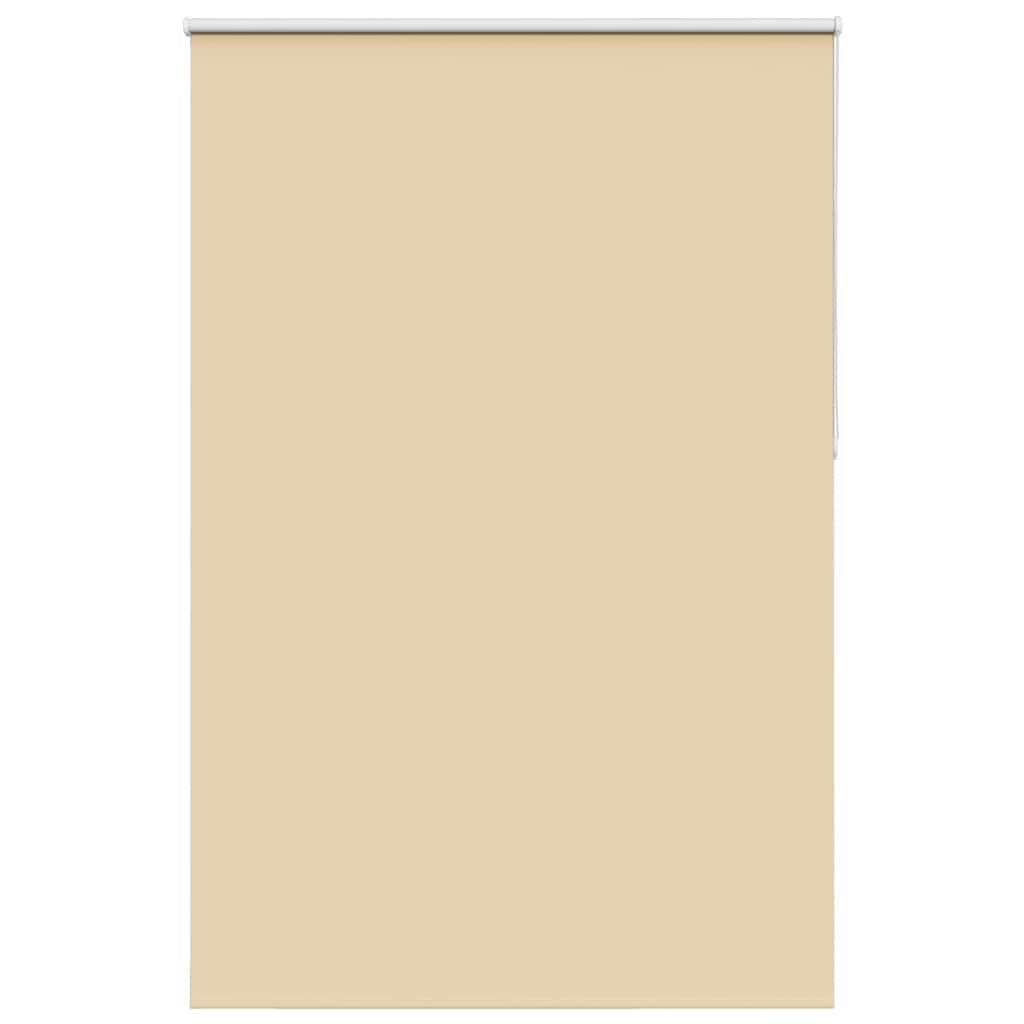 Roller Blind Blackout 105x210 cm Fabric Width 100.7 cm Beige 165 cm