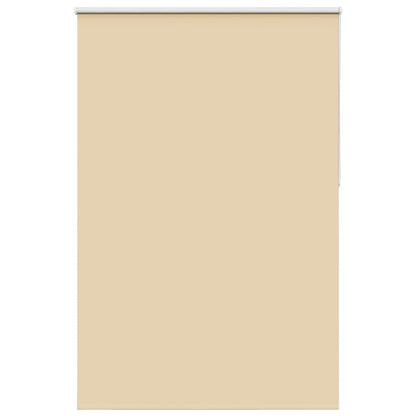 Roller Blind Blackout 105x210 cm Fabric Width 100.7 cm Beige 165 cm