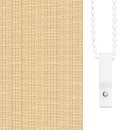 Roller Blind Blackout 105x210 cm Fabric Width 100.7 cm Beige 165 cm