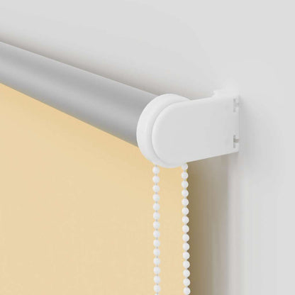 Roller Blind Blackout 105x210 cm Fabric Width 100.7 cm Beige 165 cm