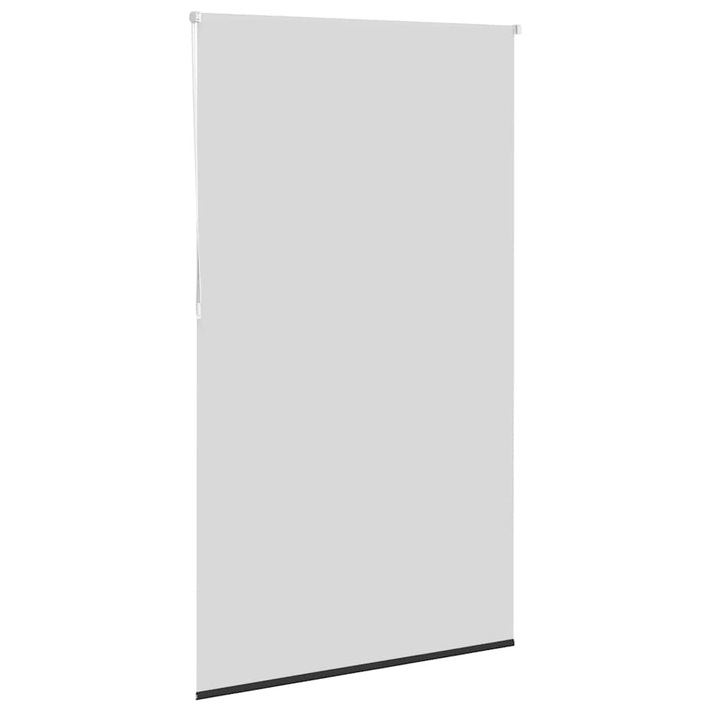 Roller Blind Blackout 105x230 cm Fabric Width 100.7 cm Black 140 cm