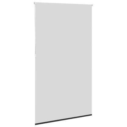 Roller Blind Blackout 105x230 cm Fabric Width 100.7 cm Black 140 cm