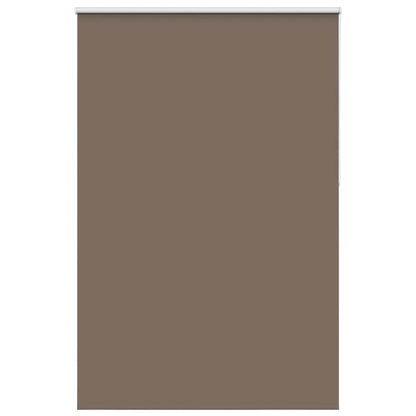 Roller Blind Blackout 110x230 cm Fabric Width 105.7 cm Coffee 160 cm