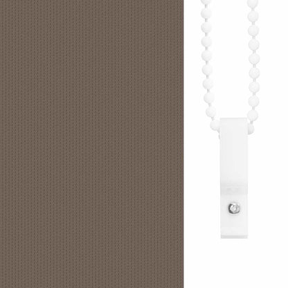 Roller Blind Blackout 110x230 cm Fabric Width 105.7 cm Coffee 160 cm