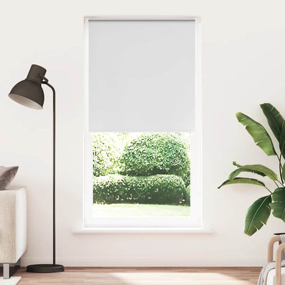 Roller Blind Blackout 105x230 cm Fabric Width 100.7 cm White 110 cm