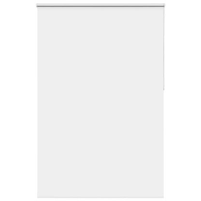 Roller Blind Blackout 105x230 cm Fabric Width 100.7 cm White 160 cm