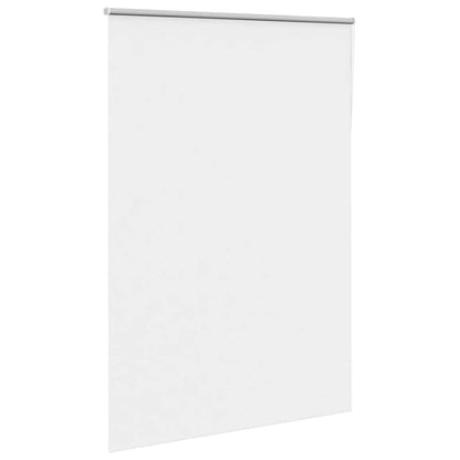 Roller Blind Blackout 105x230 cm Fabric Width 100.7 cm White 160 cm