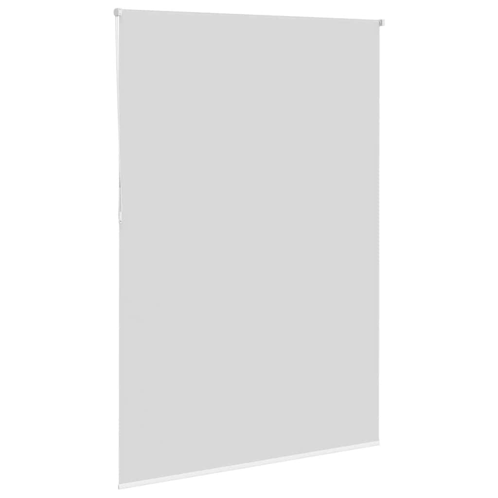 Roller Blind Blackout 105x230 cm Fabric Width 100.7 cm White 160 cm