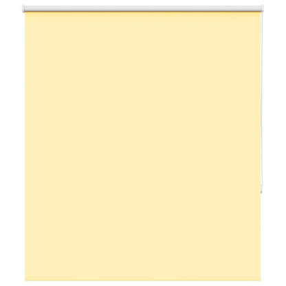 vidaXL Roller Blind Blackout Yellow 140x150 cm Fabric Width 136,6 cm Polyester 2