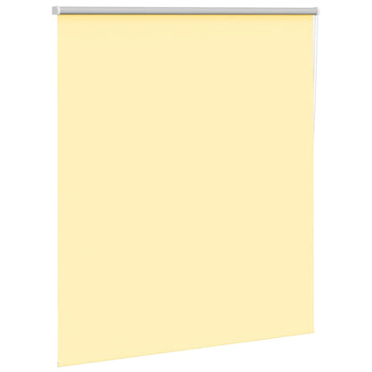 vidaXL Roller Blind Blackout Yellow 140x150 cm Fabric Width 136,6 cm Polyester 3