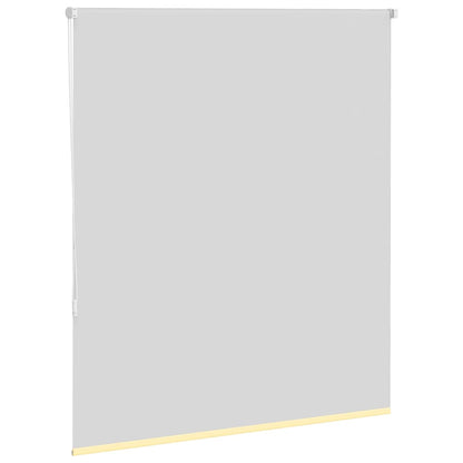 vidaXL Roller Blind Blackout Yellow 140x150 cm Fabric Width 136,6 cm Polyester 4