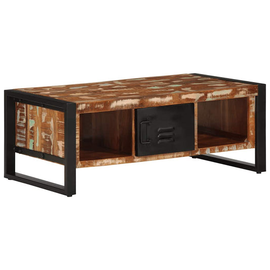 Coffee Table 90x50x36 cm Solid Rough Wood Mango Solid reclaimed wood