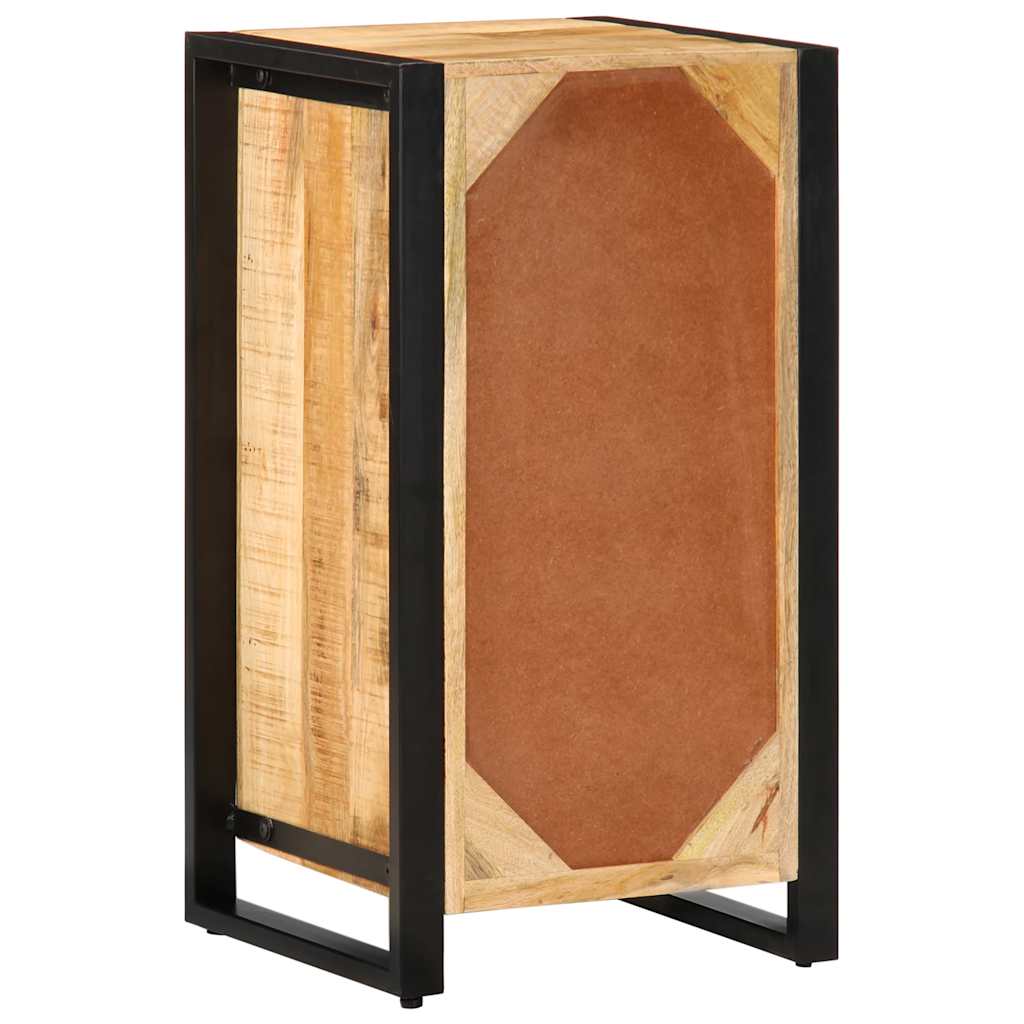 vidaXL Drawer Cabinet 40x40x90 cm Solid Rough Wood Mango 6