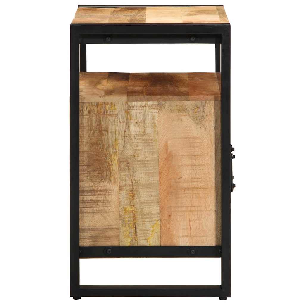vidaXL Bathroom Cabinet Brown 55 x 35 x 60 cm Solid Mango Wood 5